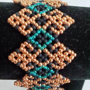 Hand Made Miyuki Seed Bead Bracelet